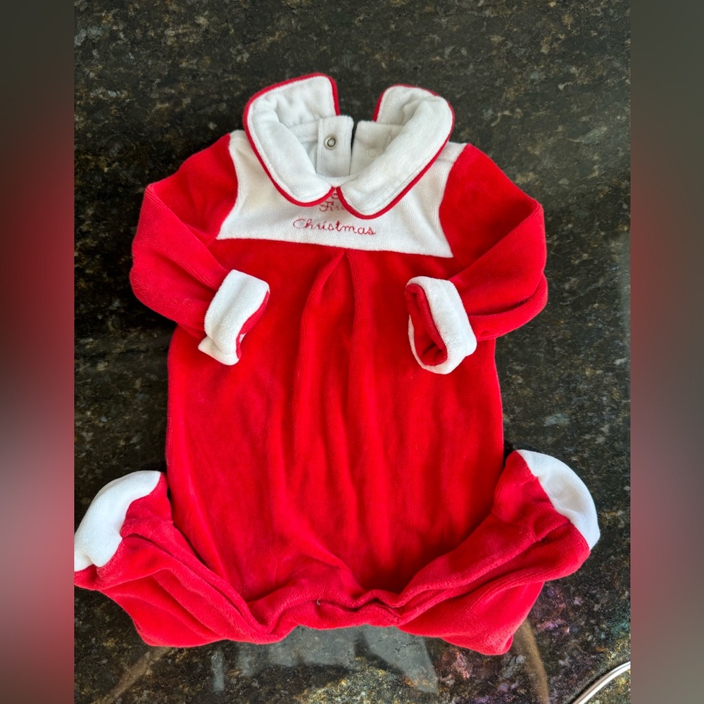 Janie and Jack First Christmas newborn outfit NWOT